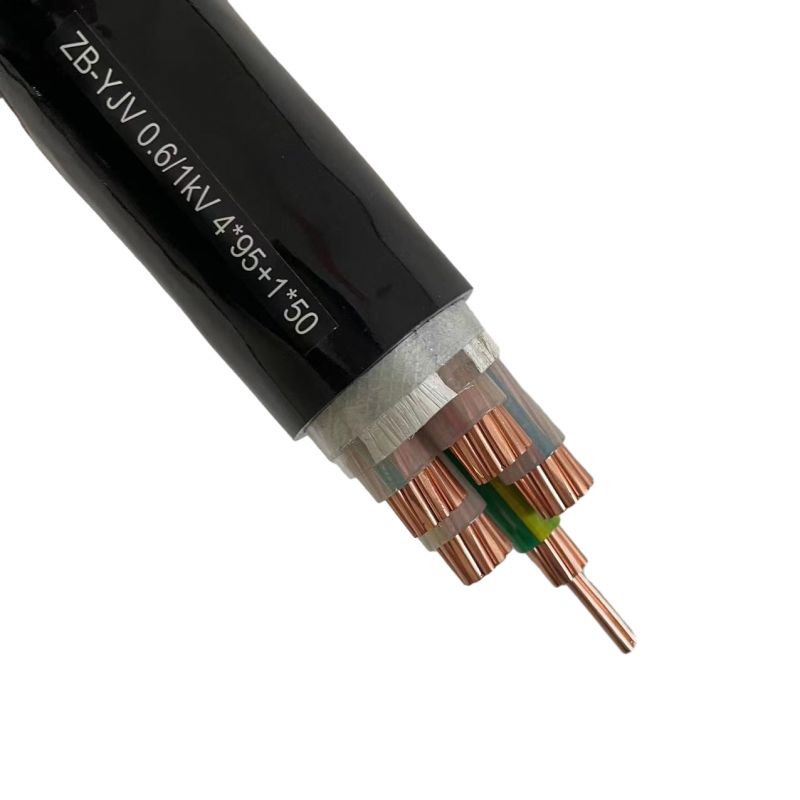 Flame retardant cross-linked polyethylene insulated PVC sheathed copper core cable ZB-YJV